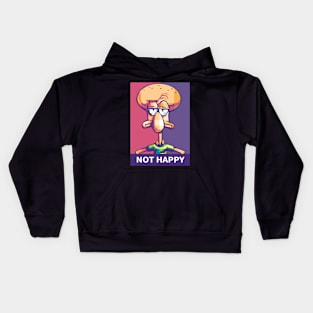 not happy Kids Hoodie